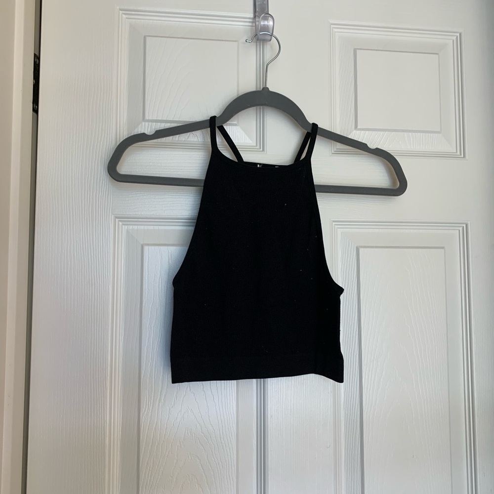Urban Outfitters black crop top